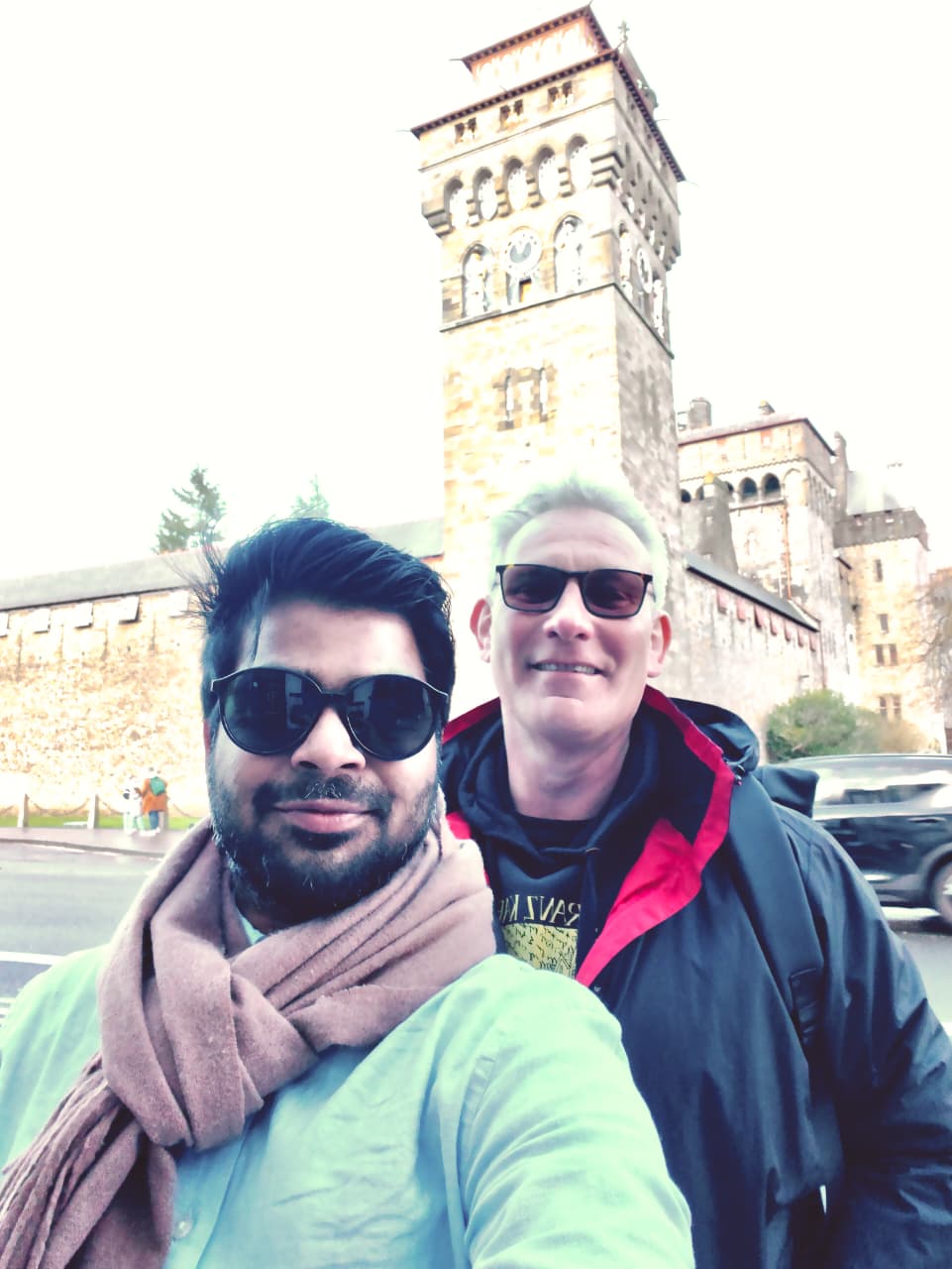 Dr Akash Raut and Senior BTD Course Leader Steve Garnett